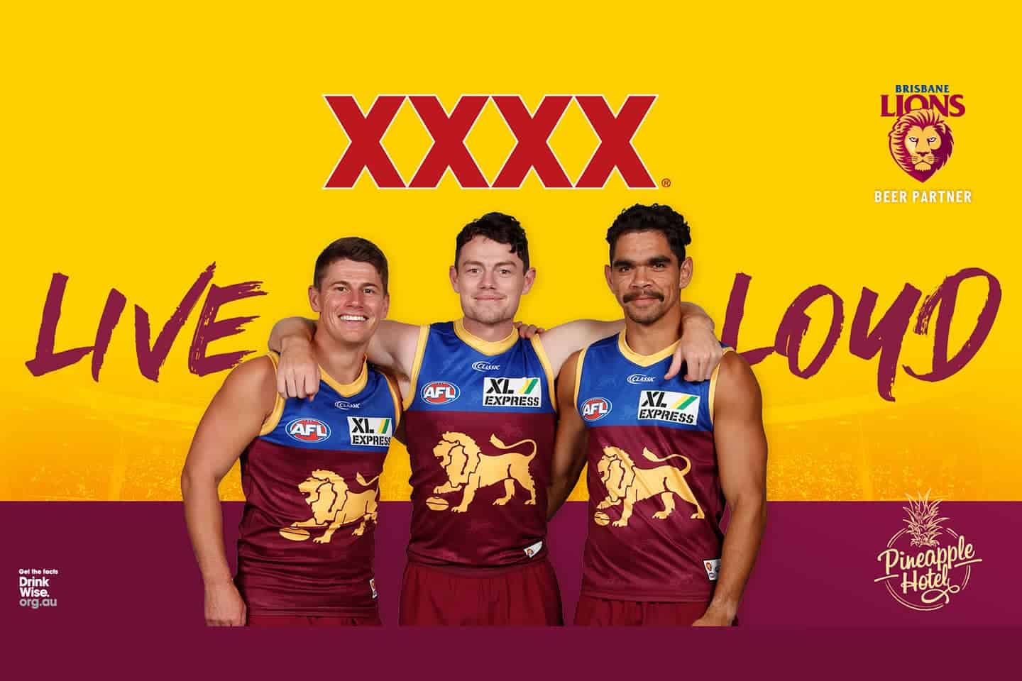 Watch the match live on the big screen