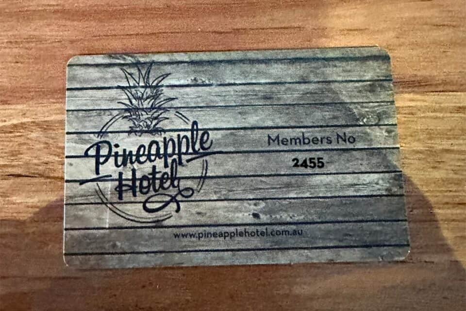 Membership at the Pineapple Hotel