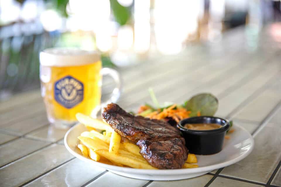 Great steaks and beer - 7 days a week